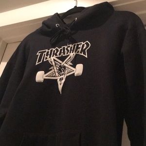 Thrasher Hoodie + Thrasher Tee
